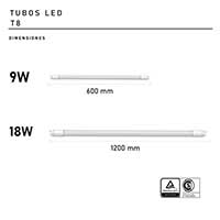 Tubos LED T8