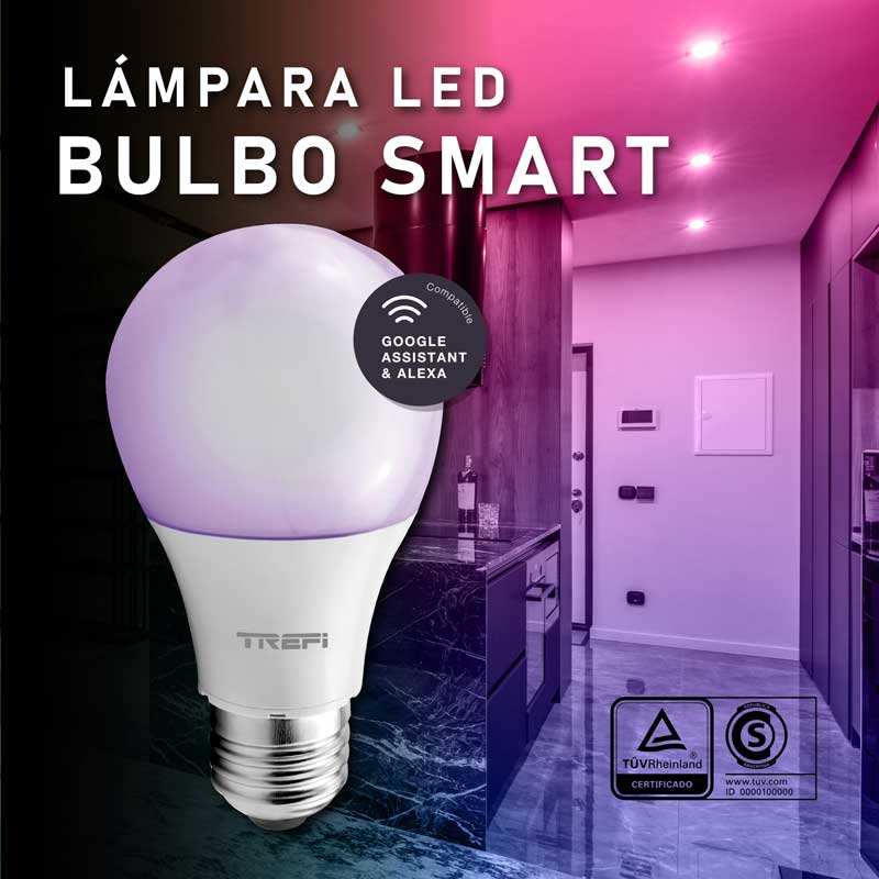Lampara Led Bulbo Smart Fabricante