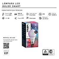 Lampara Led Bulbo Smart importadores