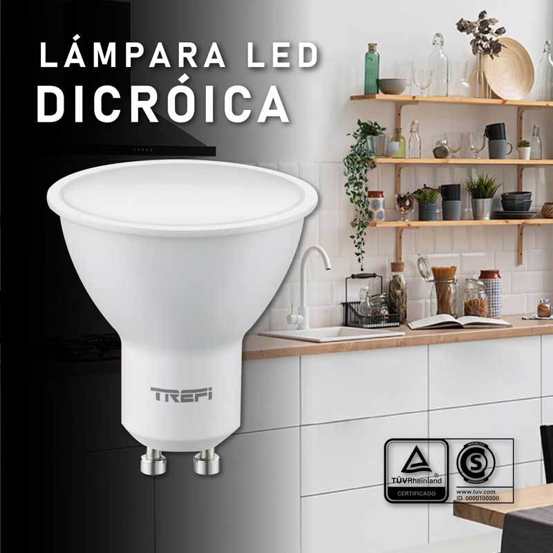 Lámpara Led Dicroica Fabricante