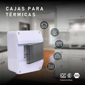 Fabrica cajas para termicas 1 2 modulos