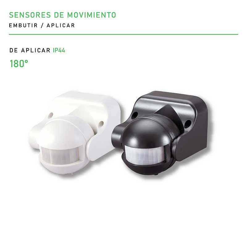SENSORES DE MOVIMIENTO Y FOTOCÉLULAS