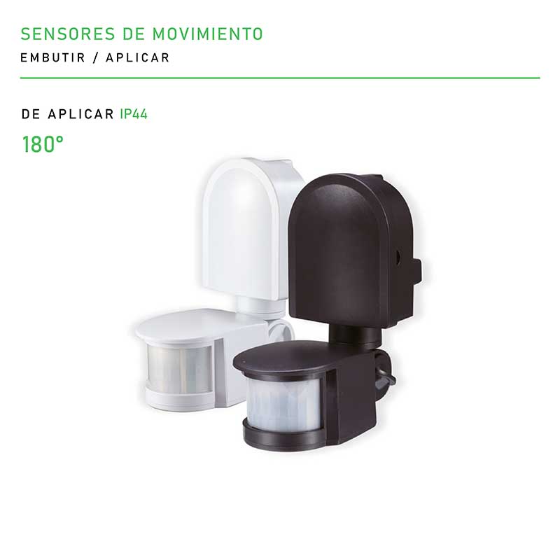 SENSORES DE MOVIMIENTO Y FOTOCÉLULAS